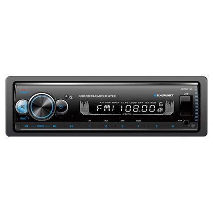 Blaupunkt Detachable Face Mechless AM/FM Receiver with Bluetooth USB/SD Inputs & Remote