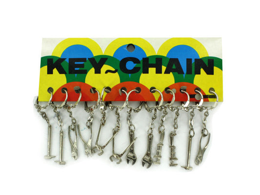 Tools keychains 12 per card ( Case of 144 )