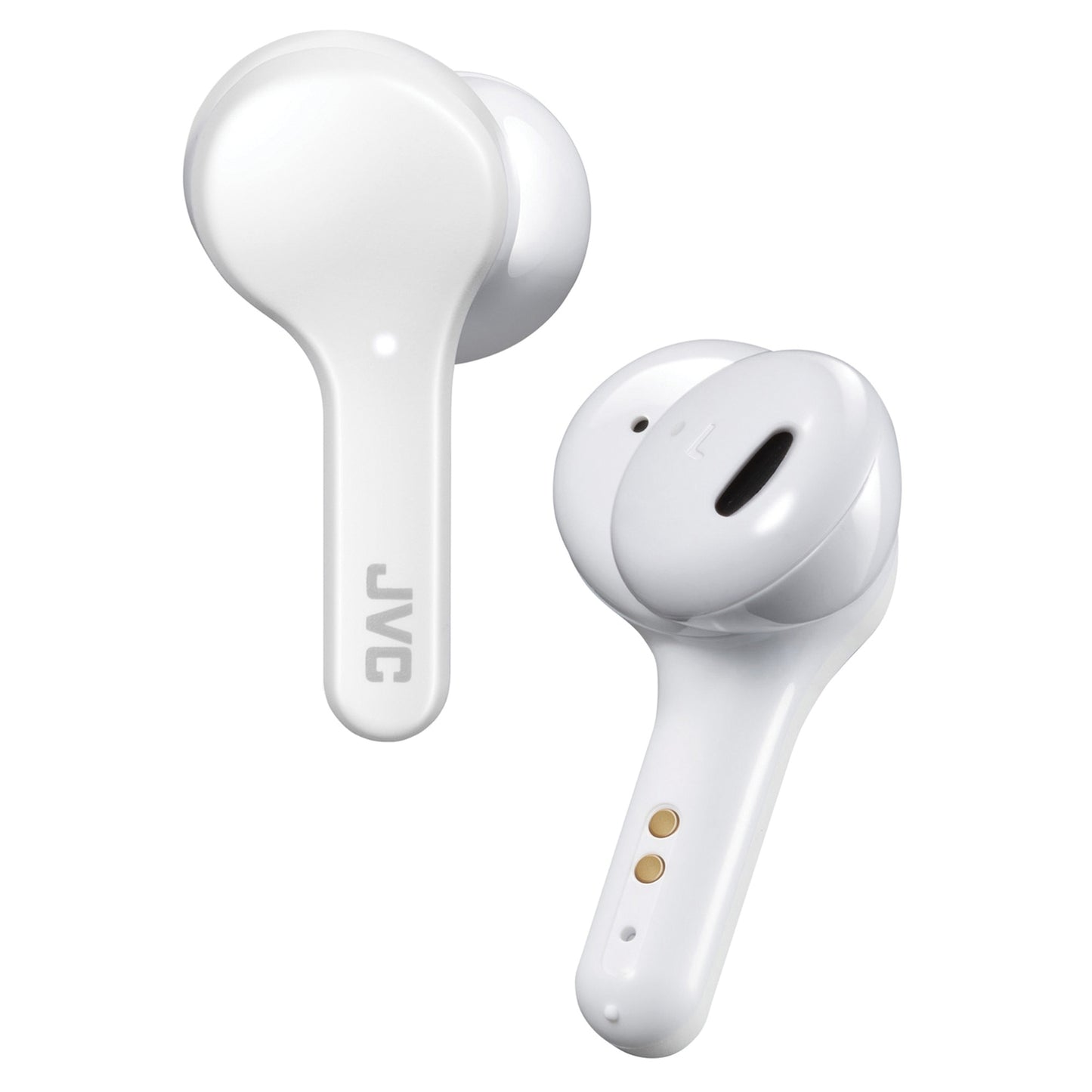 JVC HA-A8TW HA-A8T In-Ear True Wireless Stereo Bluetooth Earbuds with Microphone and Charging Case (White)