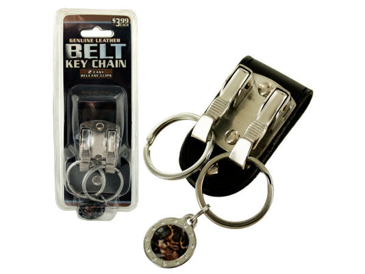 Belt Keychain with Easy Release Clips ( Case of 108 )