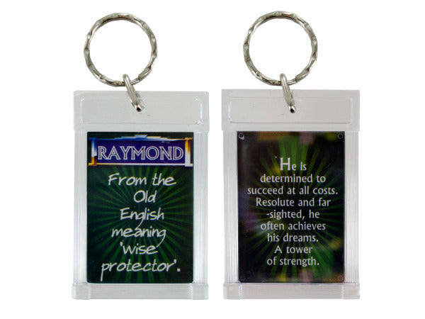 Name Meaning Keychain ( Case of 144 )