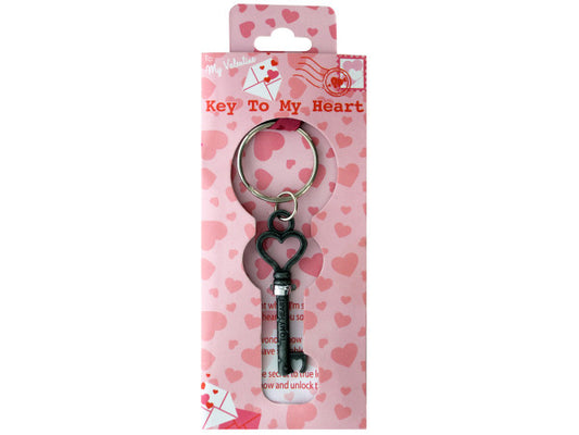 Key to My Heart Keychain ( Case of 18 )