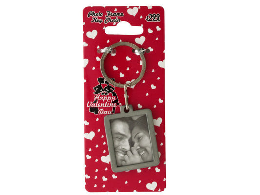 Sweethearts Photo Frame Keychain ( Case of 24 )