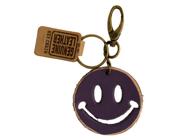 Leather 70s Novelty Keychains ( Case of 120 )