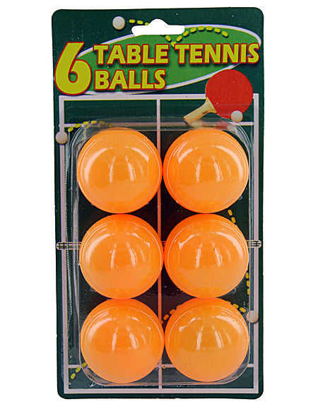 Orange Table Tennis Balls ( Case of 24 )