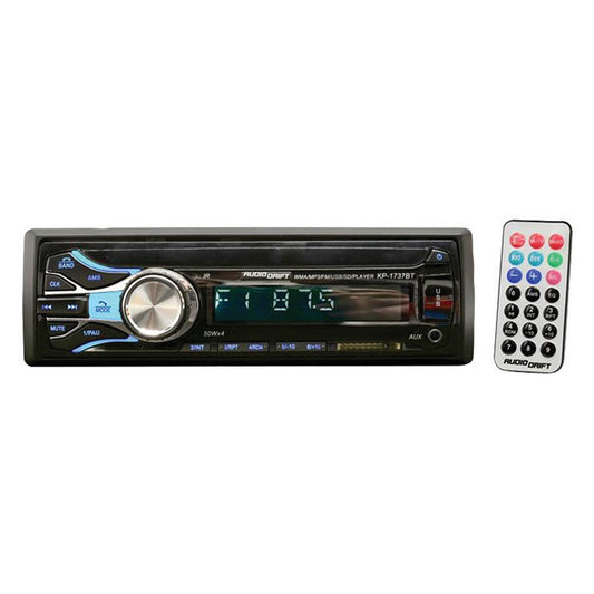 Audiodrift Mechless Single Din AM/FM/BT/USB/ Remote 50x4 Watts