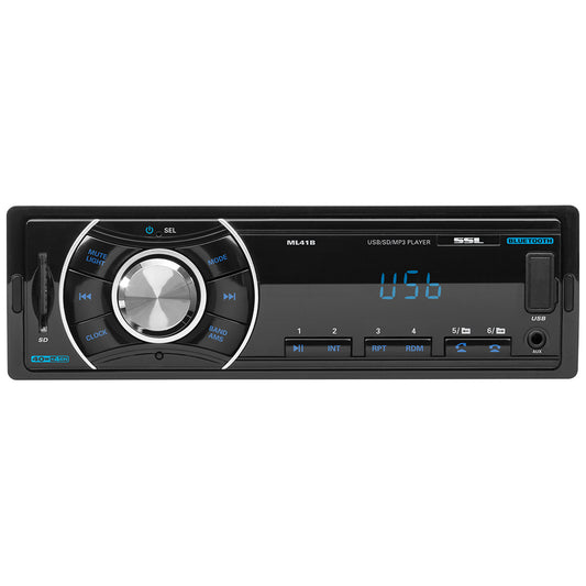 Sound Storm Mechless Digital Media/FM Receiver with Bluetooth