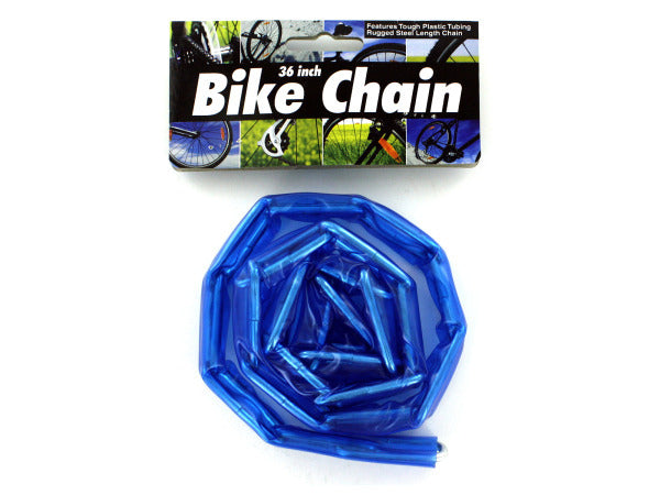 Plastic Coated Bike Chain ( Case of 48 )