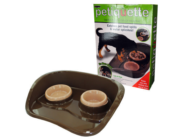 Petiquette food tray ( Case of 2 )