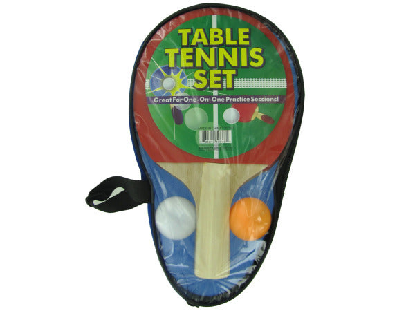 Portable Table Tennis Set in Carrying Case ( Case of 24 )