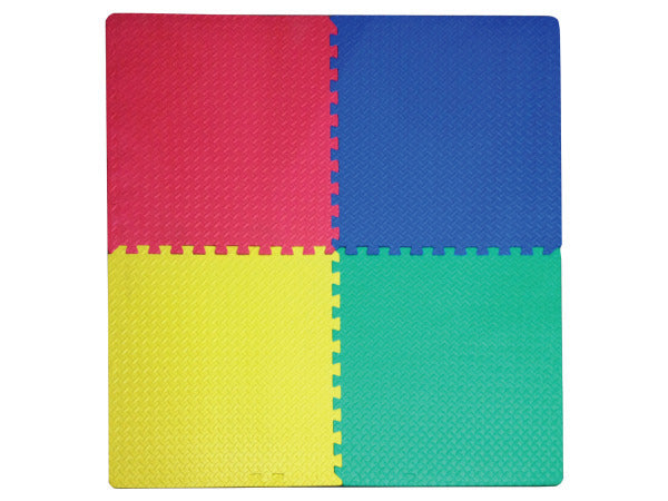 Foam Play Mat with Interlocking Squares ( Case of 1 )