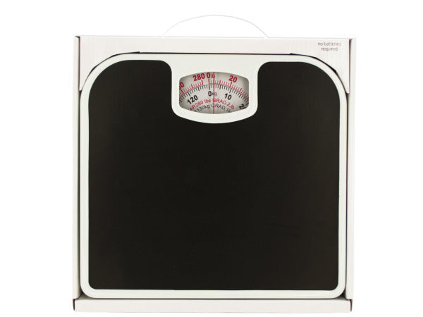 Mechanical Bathroom Scale with Non-Skid Surface ( Case of 2 )