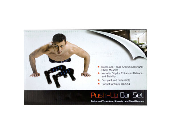 Push-Up Bar Set with Non-Slip Grips ( Case of 3 )