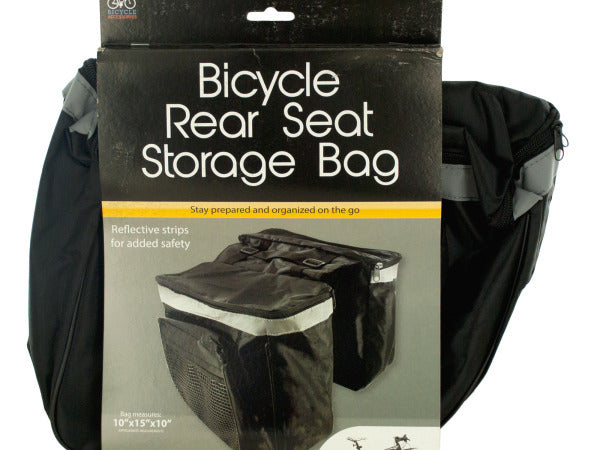 Bicycle Rear Seat Storage Bag ( Case of 16 )