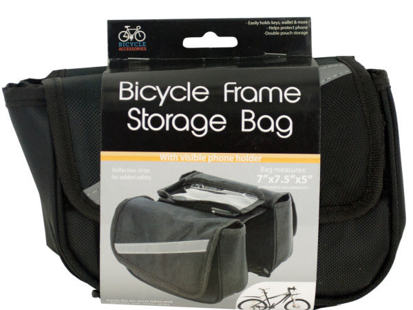 Bicycle Storage Bag with Phone Holder ( Case of 16 )