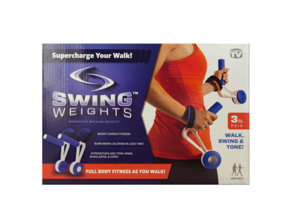 3 lb Unisex Swing Weights Walking Weights ( Case of 16 )