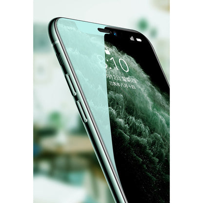 Tempered Glass Film For Iphone11 Pro Full-screen Anti Blue-ray Mobile Phone Protective Film black