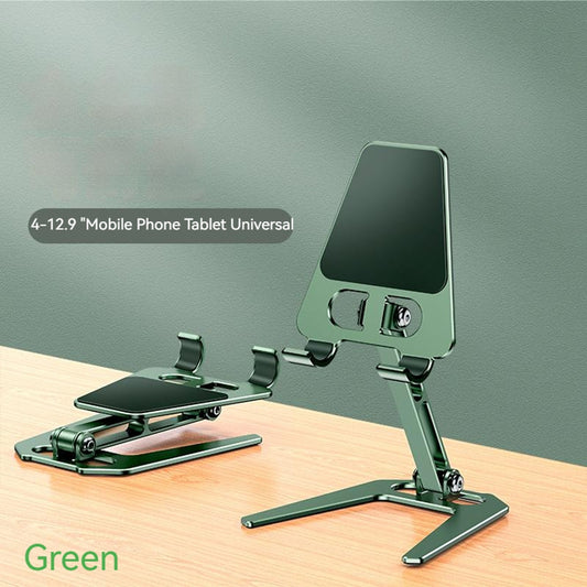 Metal Tablet Stand Mobile Phone Holder Folding Bracket Ergonomic Angles