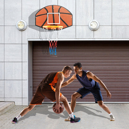 Indoor Outdoor Basketball Games with Large Shatter-proof Backboard - Color: Red