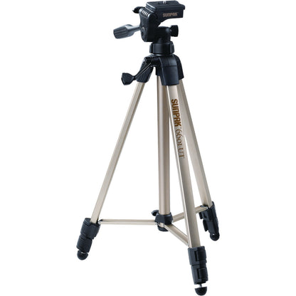 Sunpak 620-060 Tripod with 3-Way Pan Head (6601UT, 59 in. Extended Height, 8-Pound Capacity)