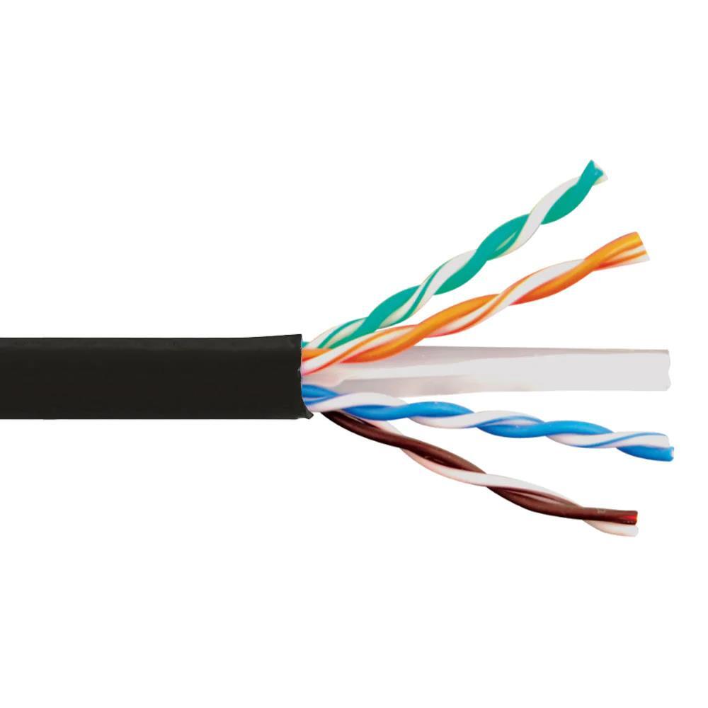 CAT6e CMR PVC CABLE BLACK