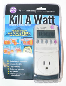 Kill-A-Watt Electric Usage Monitor