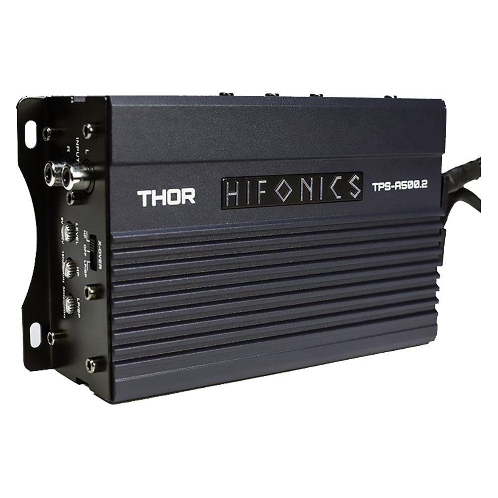 Hifonics Thor Compact 2 Channel Digital Amplifier 2x 120 Watts @ 4 Ohm