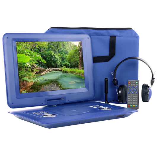 Trexonic 14.1 Inch Portable DVD Player with Swivel TFT-LCD Screen and USB,SD,AV,HDMI Inputs