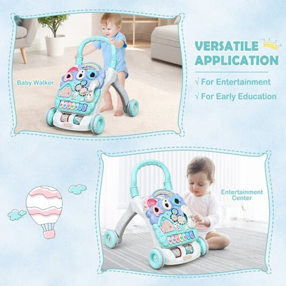 Baby Sit-to-Stand Learning Walker Toddler Musical Toy