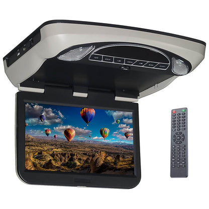 Movies to Go by Voxx 13.3" Overhead Monitor w/DVD HDMI Input 3 color trim rings