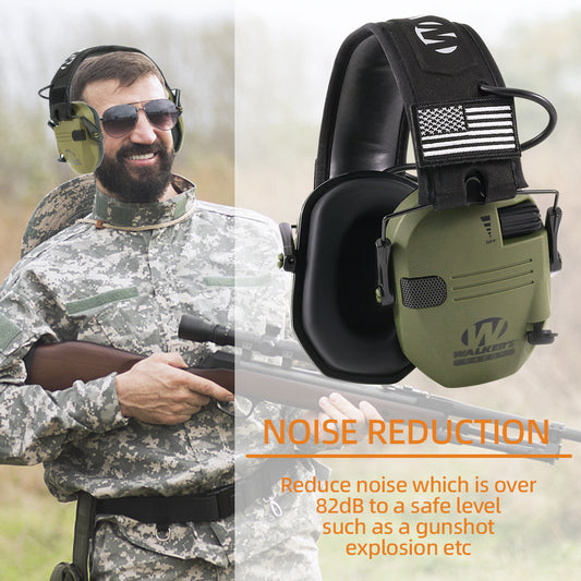 Outdoor Shooting Intelligent Soundproof Noise Reduction Ear Muff Hunting CS Headset