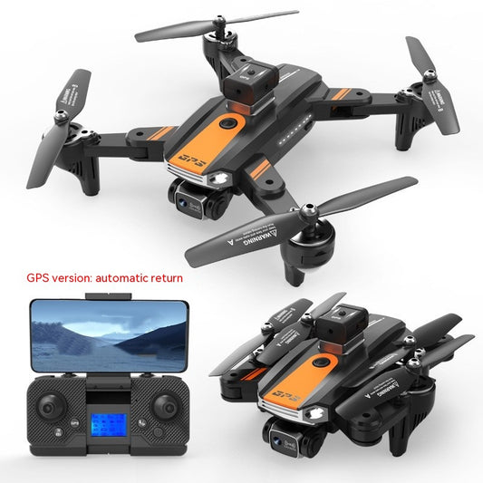 Color: S9 Black, Specifications: Single Battery - UAV Automatic Return HD Aerial Photography Four-axis