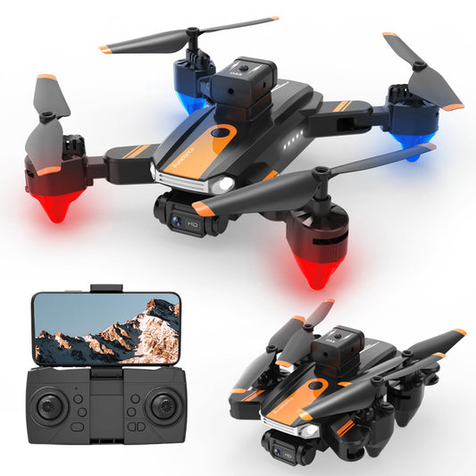 Color: S8S Black, Specifications: Single Battery - UAV Automatic Return HD Aerial Photography Four-axis