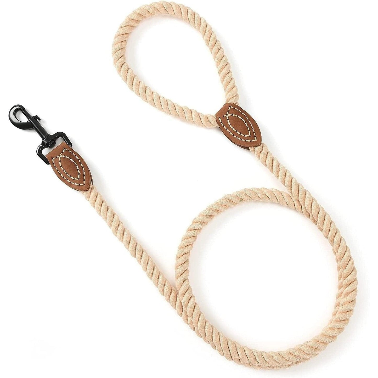 Elegant Cotton Braided Rope Dog Leash