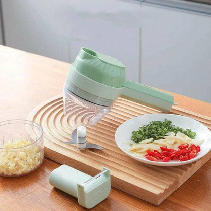 Handheld Vegetable Slicer | 4 in 1 Veggie Chopper