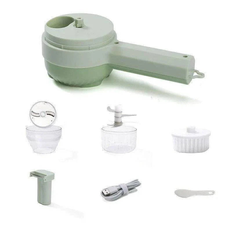 Handheld Vegetable Slicer | 4 in 1 Veggie Chopper