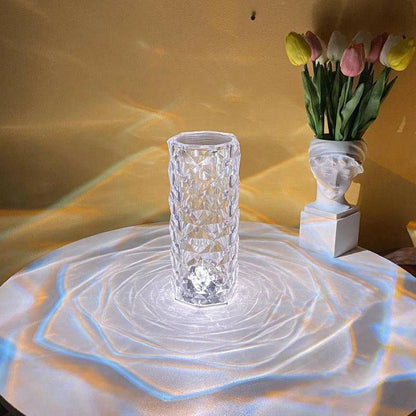 Led Crystal Table Lamp | Night Lamp