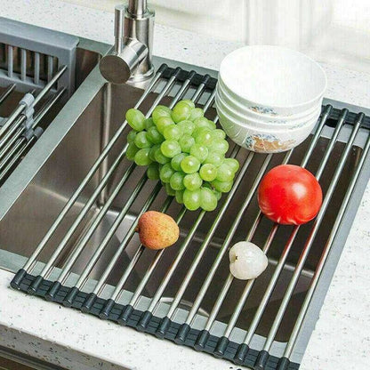 Roll-Up Dish Drying Rack | Sink Roll