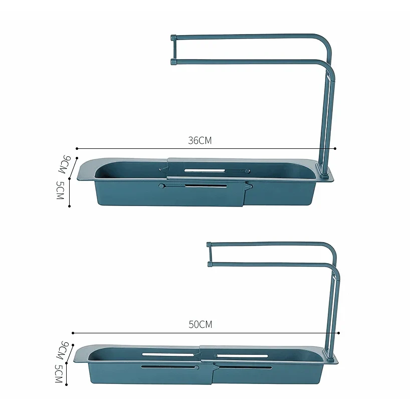 Telescopic Sink Storage Rack | Adjustable Sink Shelf