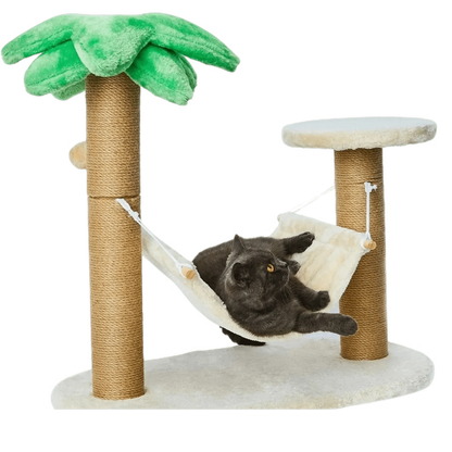 Tropical Escape Cat Hammock & Scratch Post